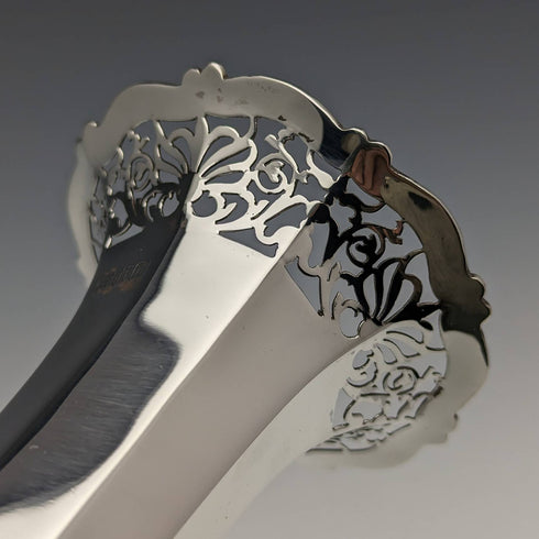 1903 British Antique Sterling Silver Vase 81g Goldsmiths & Silversmiths